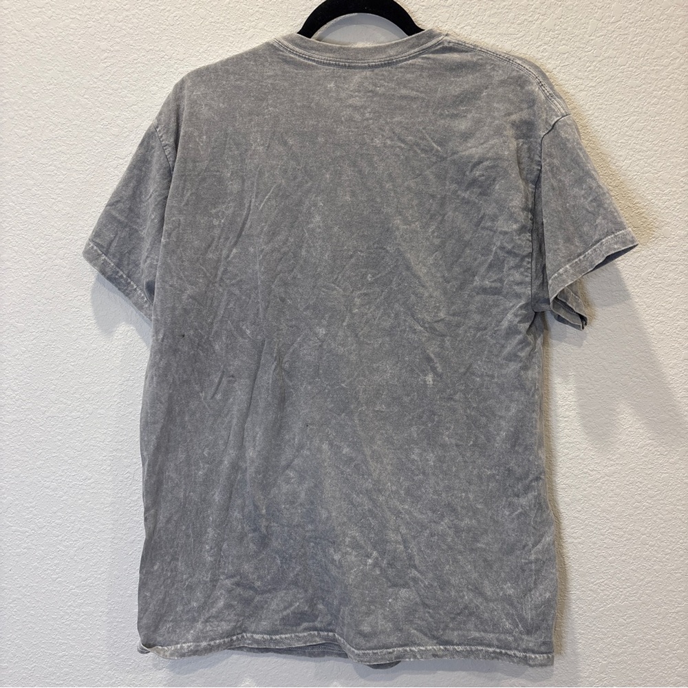 Nirvana Daisy Smiley Face Graphic Tee – Gray Pink Band T-Shirt Size L - Picture 6 of 6